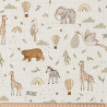 Coated  Cotton LIHELLO2 Ecru / Camel